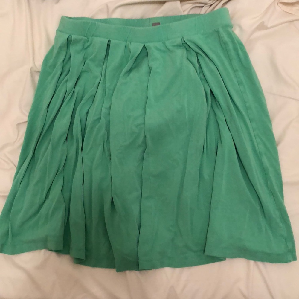 Green ASOS Curve Mini Skater Skirt - Size 16